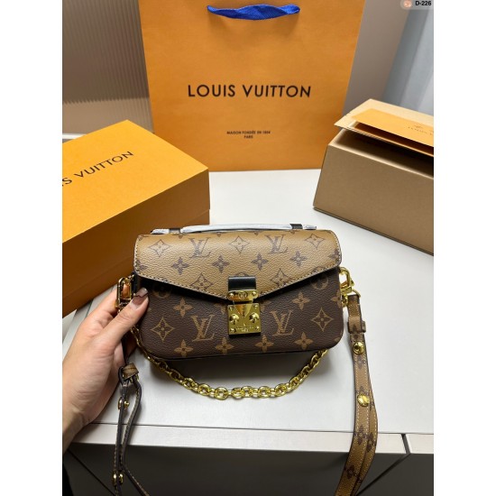 M46279 LOUIS VUITON LV Pochette Métis East West