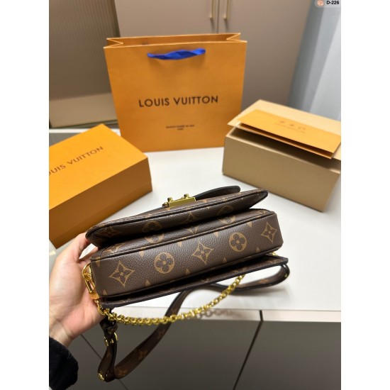 M46279 LOUIS VUITON LV Pochette Métis East West