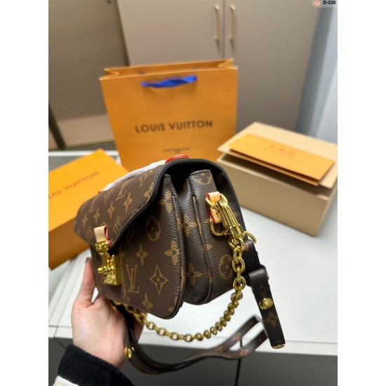 M46279 LOUIS VUITON LV Pochette Métis East West