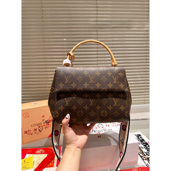 Free Shipping Original Version Louis Vuitton Handbags Top Quality M46372 25cm