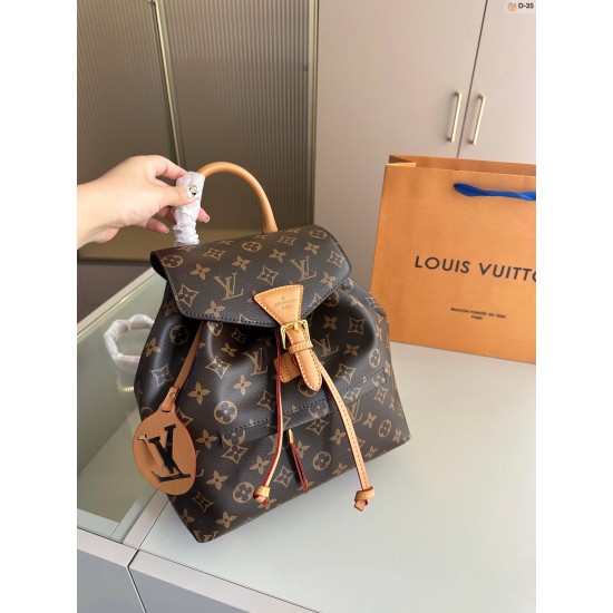  LV Backpack Original Version Louis Vuitton Bags Free Shipping 