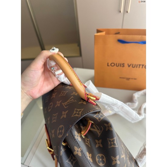  LV Backpack Original Version Louis Vuitton Bags Free Shipping 