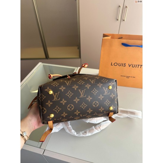  LV Backpack Original Version Louis Vuitton Bags Free Shipping 