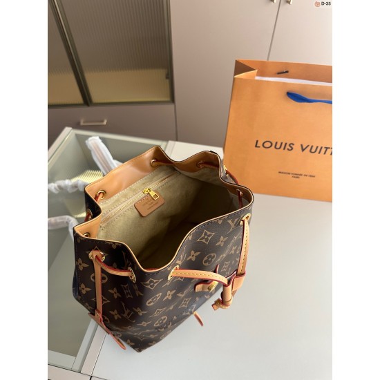  LV Backpack Original Version Louis Vuitton Bags Free Shipping 