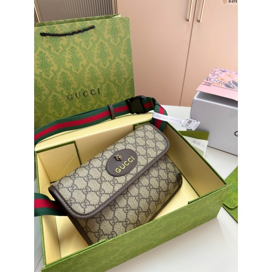 Gucci Original Version Luxury Ophidia Waist Bags Free Shipping Quality 1:1 