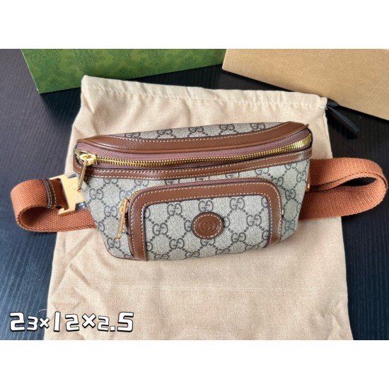 Gucci Original Version Luxury Ophidia Waist Bags Free Shipping best Top Quality