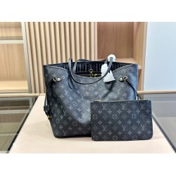 LV Original Version Louis Vuitton Luxury Neverfull Bags Free Shipping 