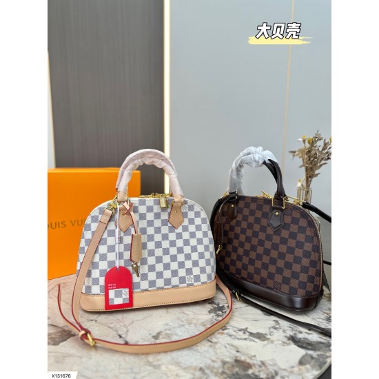 Alma 30cm LV Original Version Louis Vuitton Luxury Bags Free Shipping 