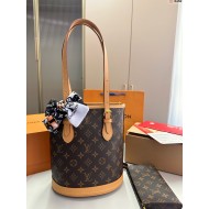 LV Original Version Louis Vuitton Luxury Bags Bucket Free Shipping