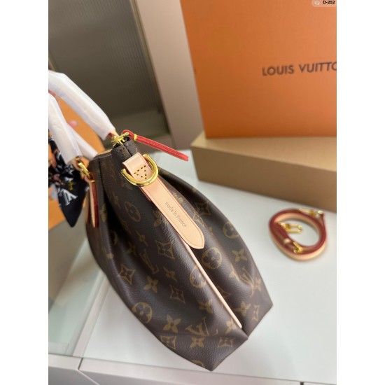 LV Original Version Louis Vuitton Luxury Bags  TURENNE Free Shipping