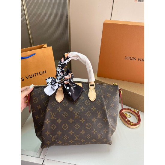 LV Original Version Louis Vuitton Luxury Bags  TURENNE Free Shipping