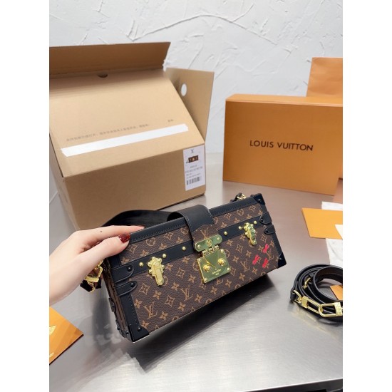 LV Original Version Louis Vuitton Luxury Box Bags Free Shipping