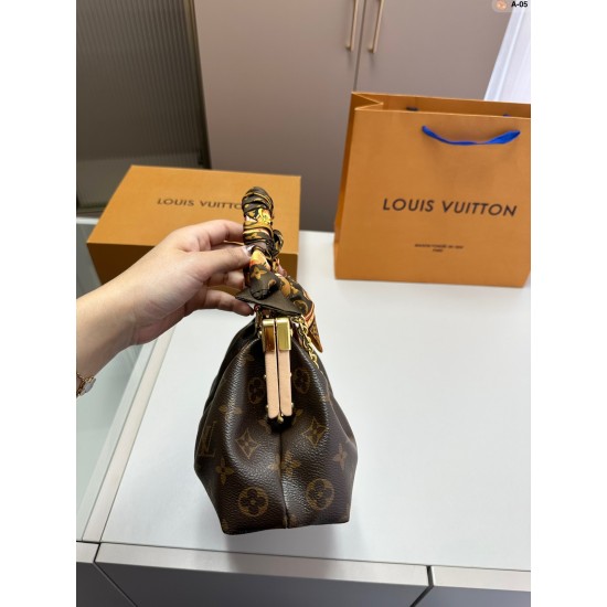 Louis Vuitton LV Mono Gram Clutch Shoulder Bag