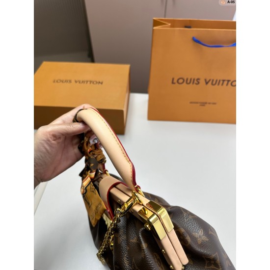 Louis Vuitton LV Mono Gram Clutch Shoulder Bag